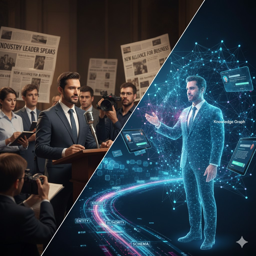 Relaciones Públicas Nativas de IA: Cómo asegurar que ChatGPT cite a tus voceros como expertos